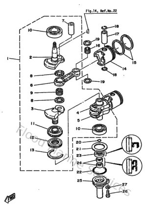 Diagram for Crankshaft & Piston