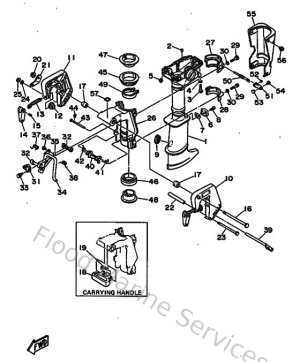 Diagram for Upper Casing & Bracket