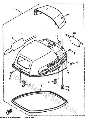 Diagram for Top Cowling