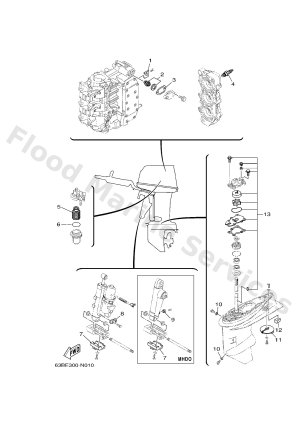 Diagram for SCHEDULED SERVICE PARTS
