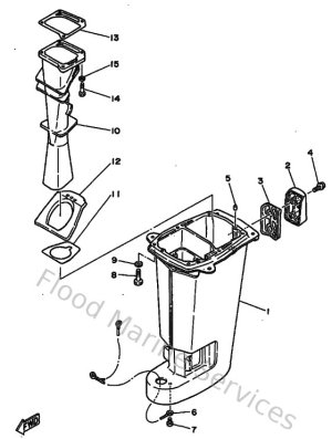 Diagram for Upper Casing