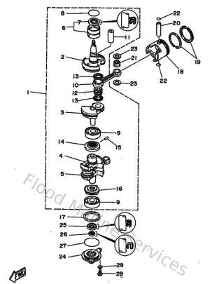 Diagram for Crankshaft & Piston