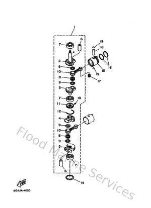 Diagram for Crankshaft & Piston
