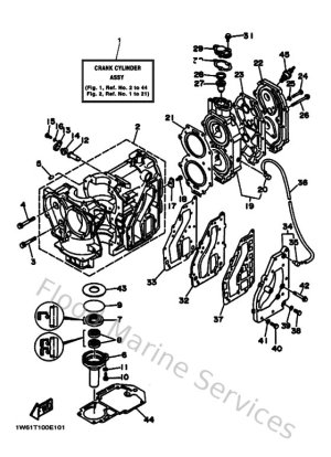 Diagram for Cylinder & Crankcase