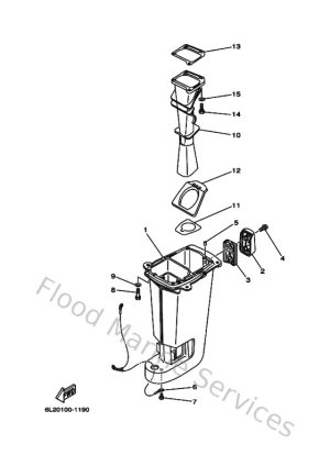 Diagram for Upper Casing