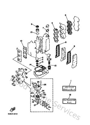 Diagram for Repair Kit 1