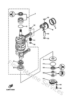 Diagram for Crankshaft & Piston