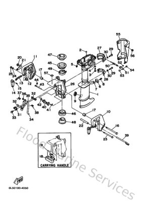 Diagram for Upper Casing & Bracket