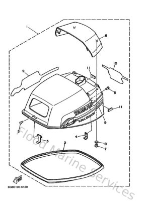 Diagram for Top Cowling