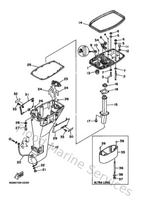 Diagram for Upper Casing