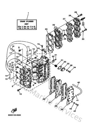 Diagram for Cylinder & Crankcase
