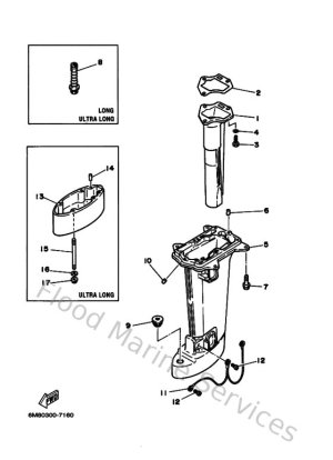 Diagram for Upper Casing
