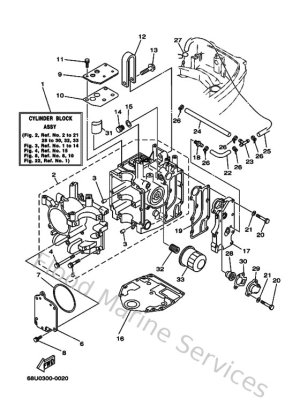 Diagram for Cylinder & Crankcase