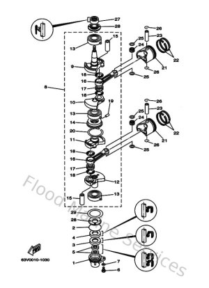 Diagram for Crankshaft & Piston