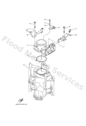 Diagram for THROTTLE BODY ASSY 1