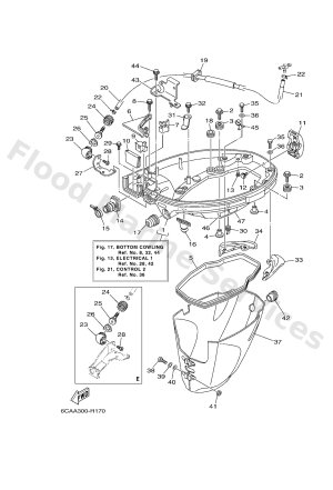 Diagram for BOTTOM COWLING