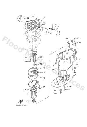 Diagram for UPPER CASING