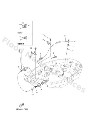 Diagram for BOTTOM COWLING 2