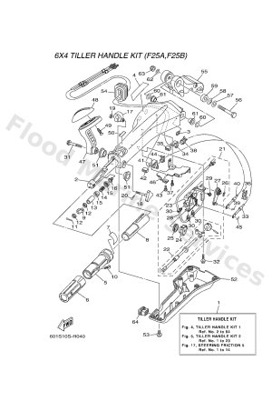 Diagram for TILLER HANDLE KIT 1