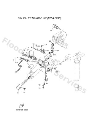 Diagram for TILLER HANDLE KIT 2