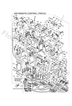 Diagram for DBW REMOTE CONTROL 3 (TRIPLE)