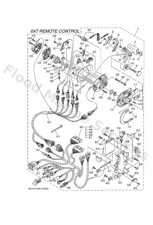 Diagram for DBW REMOTE CONTROL 6 (6X7)