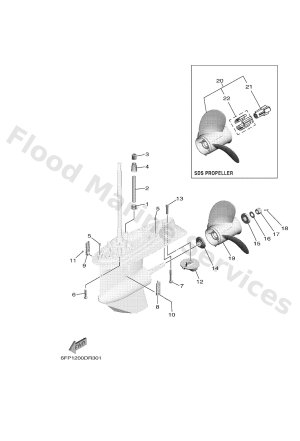 Diagram for LOWER CASING & DRIVE 2