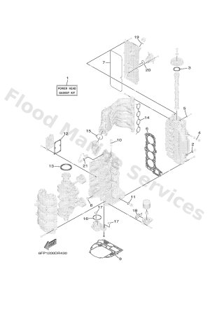 Diagram for REPAIR KIT 1