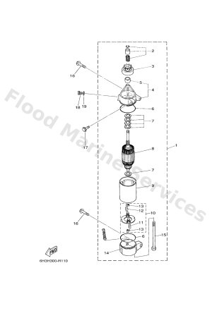 Diagram for STARTING MOTOR