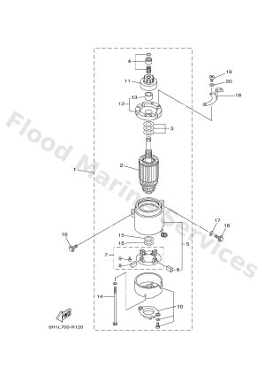 Diagram for STARTING MOTOR