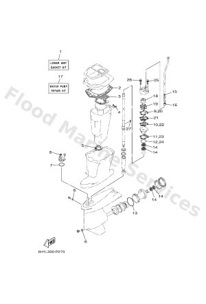 Diagram for REPAIR KIT 2