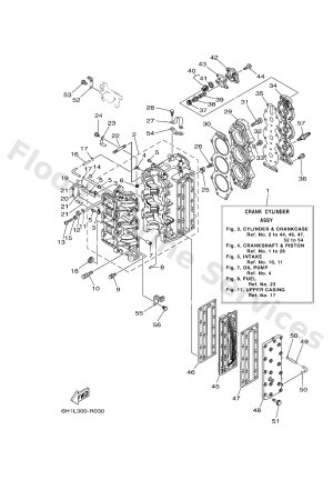 Diagram for CYLINDER & CRANKCASE