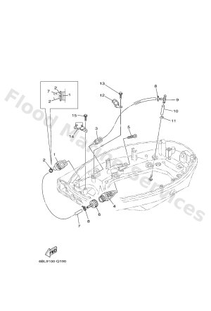 Diagram for BOTTOM COWLING 2