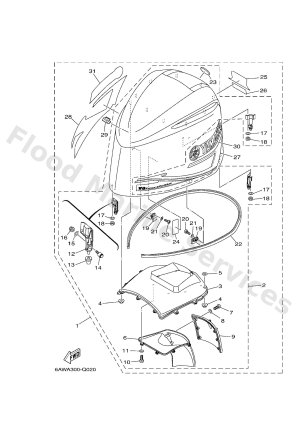 Diagram for TOP COWLING