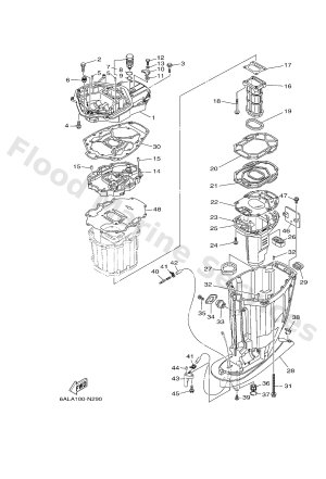 Diagram for UPPER CASING