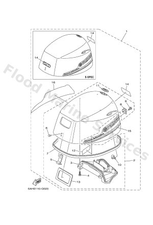Diagram for TOP COWLING