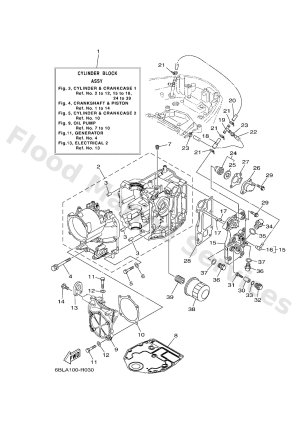 Diagram for CYLINDER & CRANKCASE 1