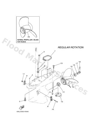 Diagram for LOWER CASING & DRIVE 2