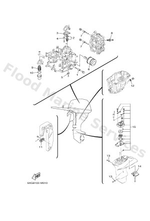 Diagram for SCHEDULED SERVICE PARTS
