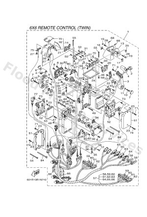 Diagram for DBW REMOTE CONTROL 2 (TWIN)