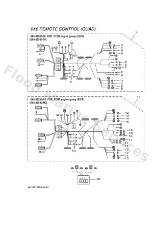 Diagram for DBW REMOTE CONTROL 5 (QUAD)