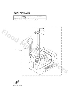 Diagram for FUEL TANK 1