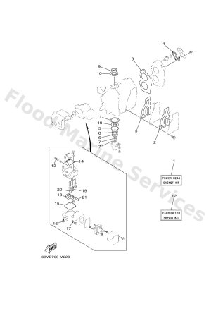 Diagram for REPAIR KIT 1