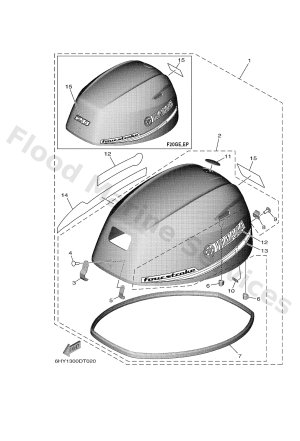 Diagram for TOP COWLING