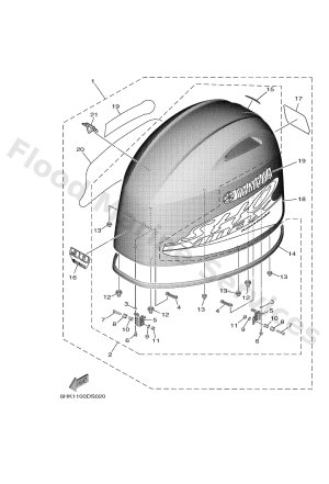 Diagram for TOP COWLING