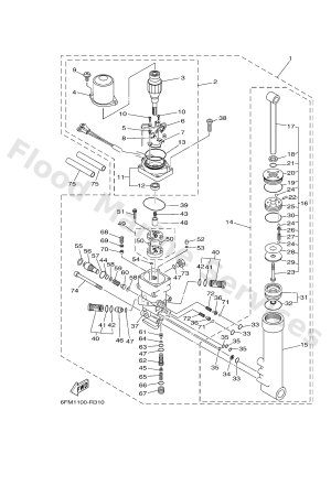 Diagram for POWER TRIM & TILT ASSY