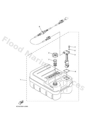 Diagram for FUEL TANK 1