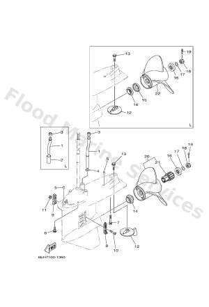Diagram for LOWER CASING & DRIVE 2