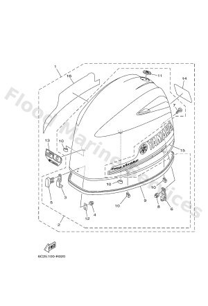 Diagram for TOP COWLING