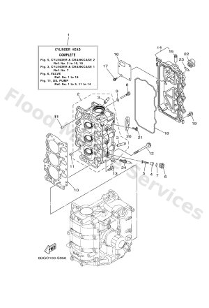 Diagram for CYLINDER & CRANKCASE 2